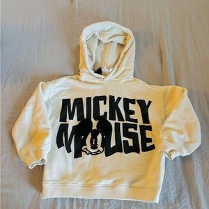 Disney Mickey Mouse Cream Hoodie